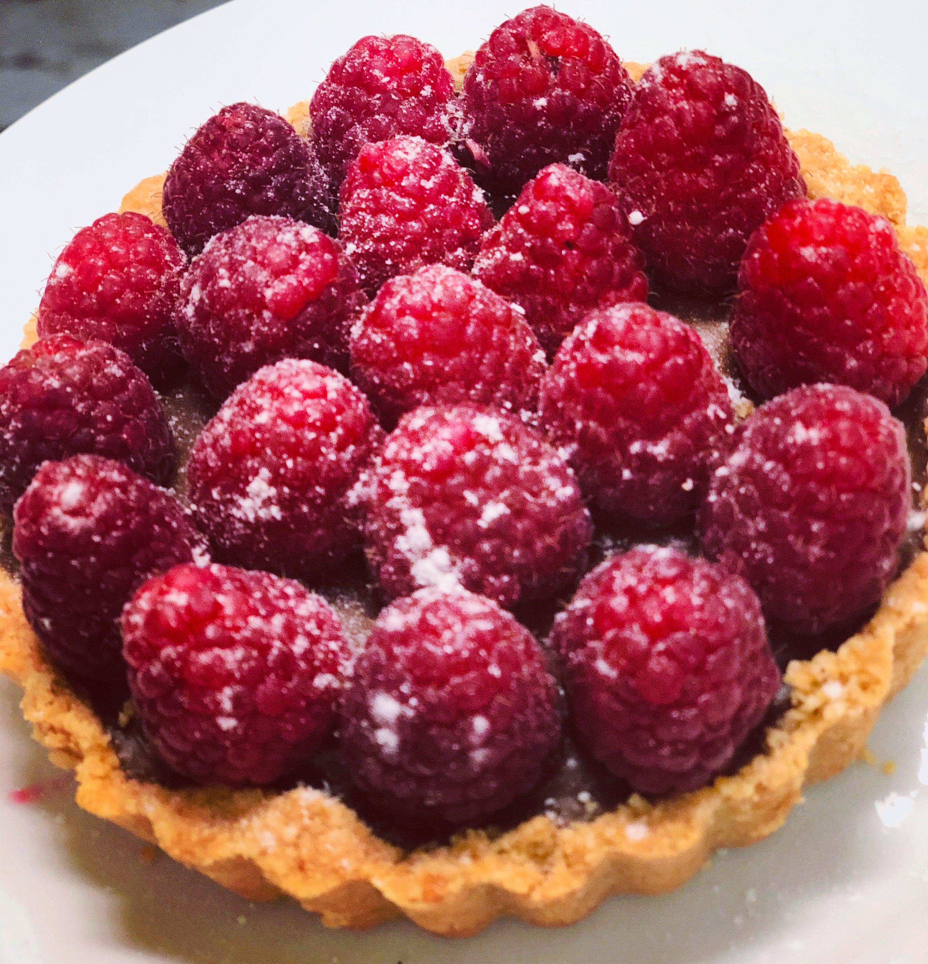 MELK Chocolate & Raspberry Tart - Palena Fresh