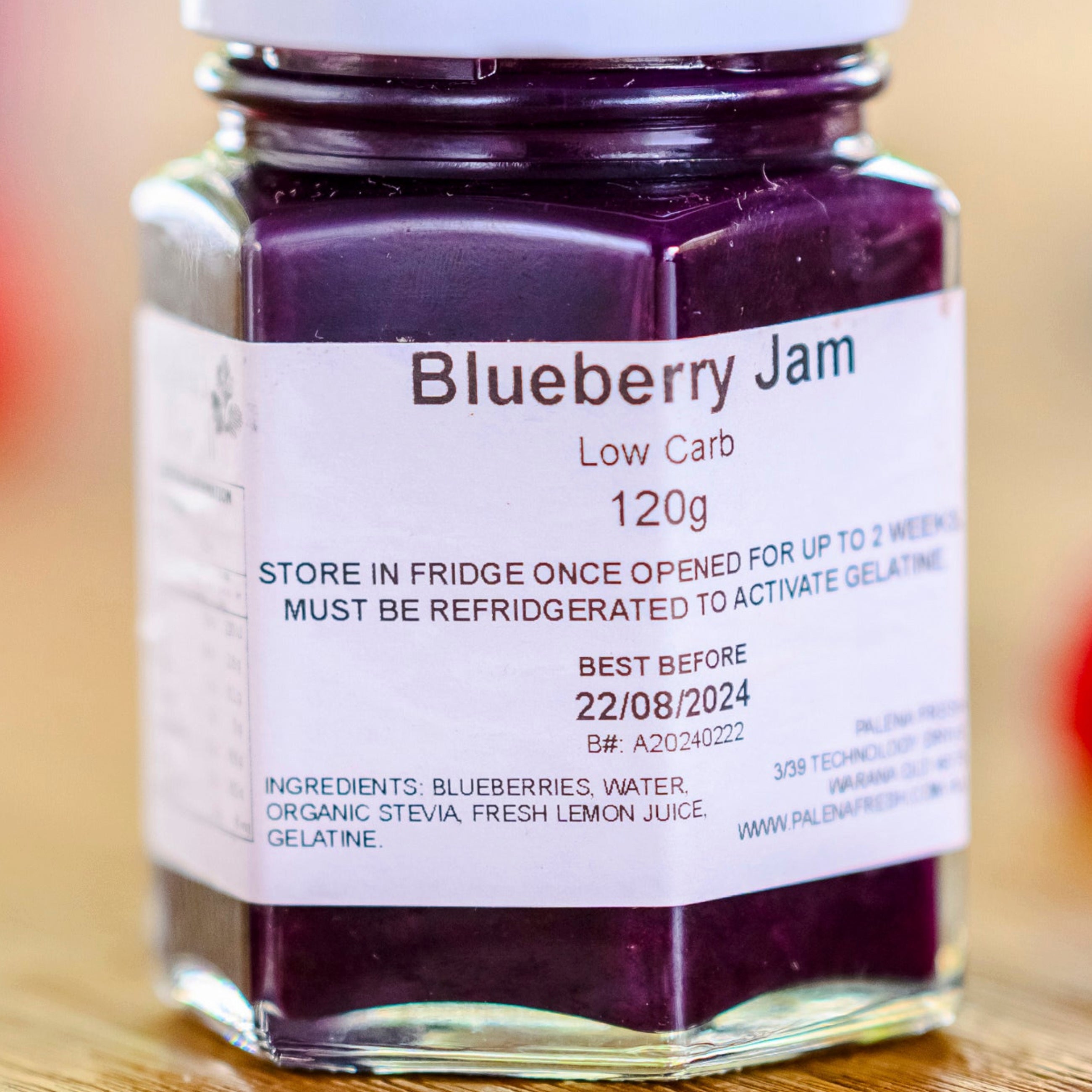 Keto Blueberry Jam - 120g