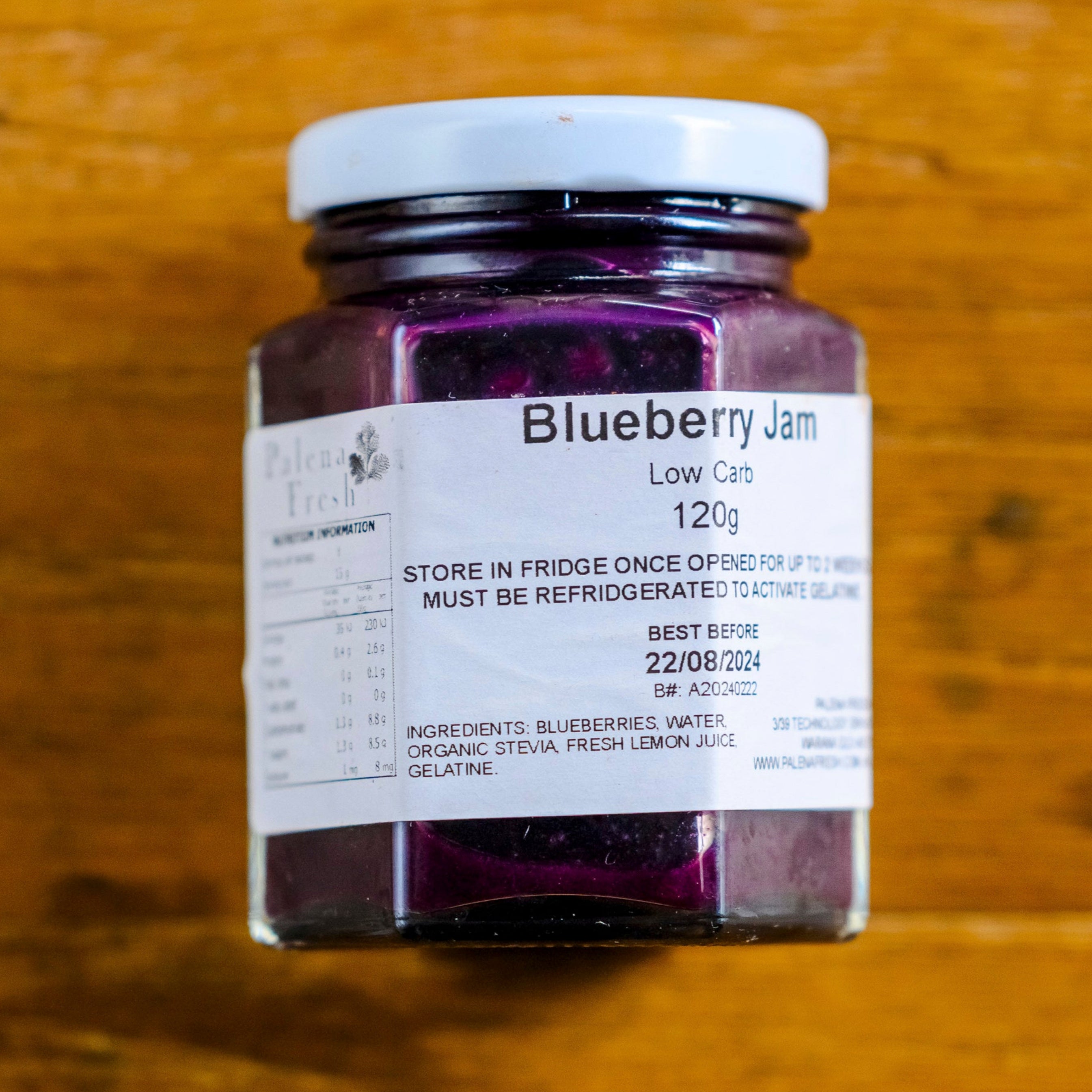 Keto Blueberry Jam - 120g