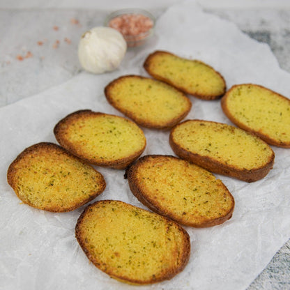 Keto Garlic Bread Dinner Rolls - 6 Pack