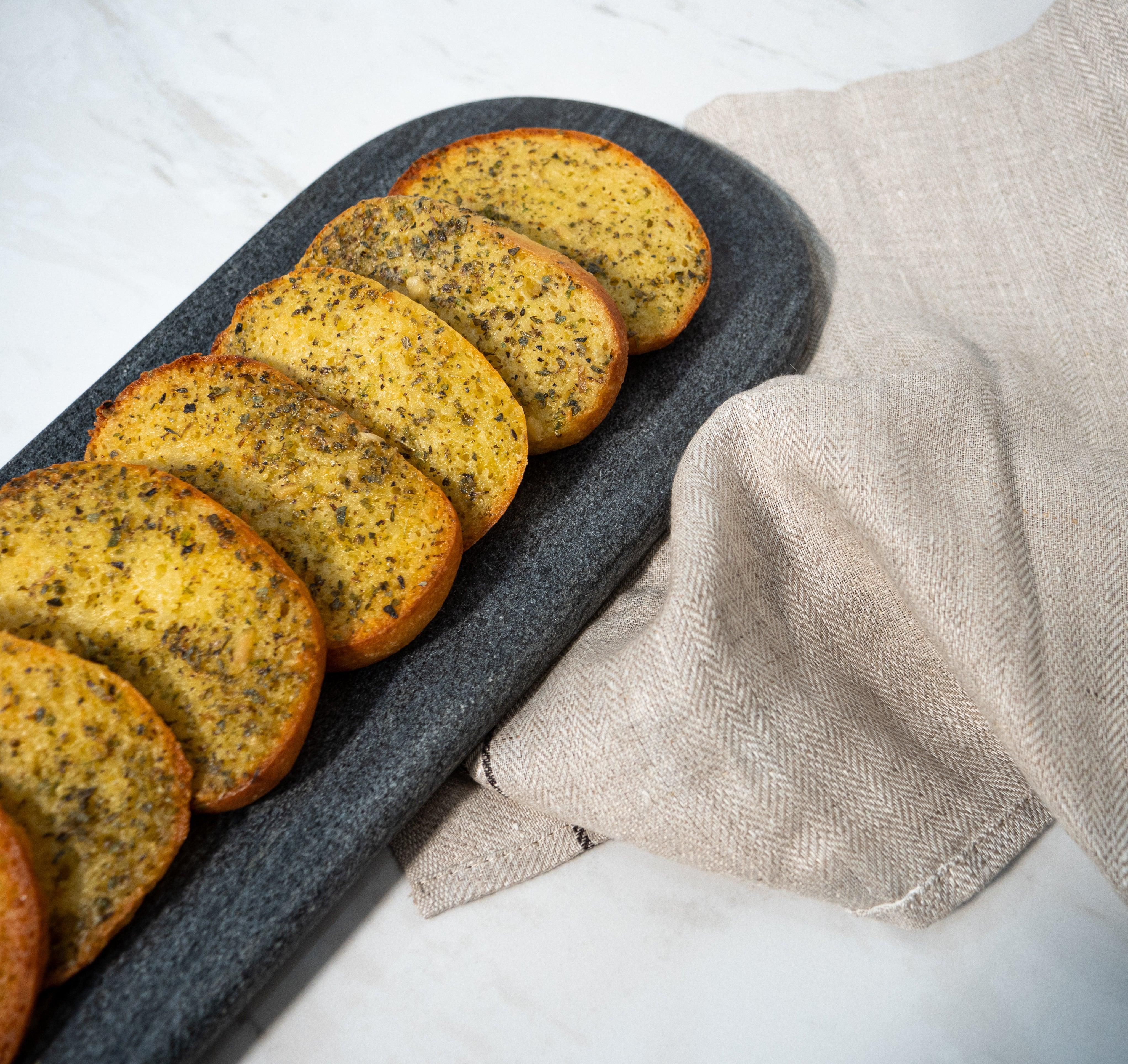 Keto Garlic Bread Dinner Rolls - 6 Pack